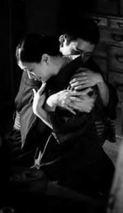 photo of a man and woman embracing