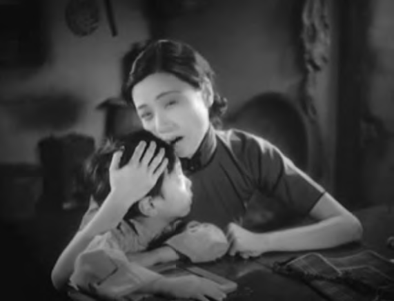 The Chinese silent film classic, Goddess (1934).