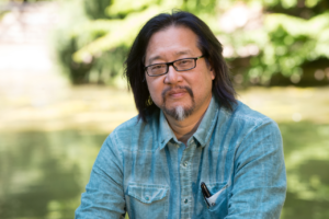 photograph of a man in glasses