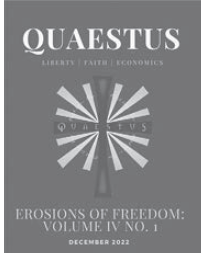 Cover for student journal Quaestus