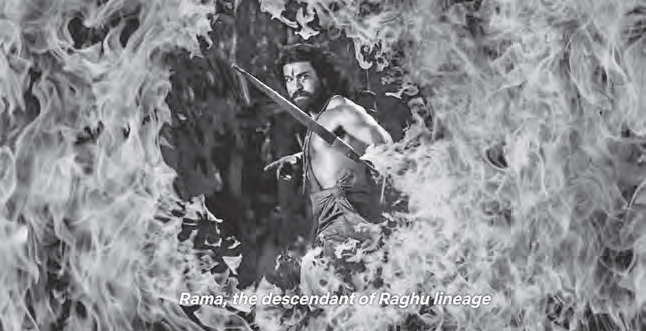 black and white photo of a man shooting an arrow through flames