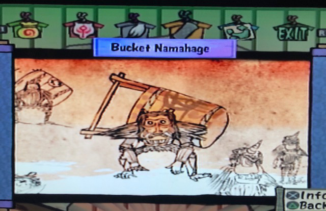 Figure 3. Tool monster based on a traditional wooden bucket.