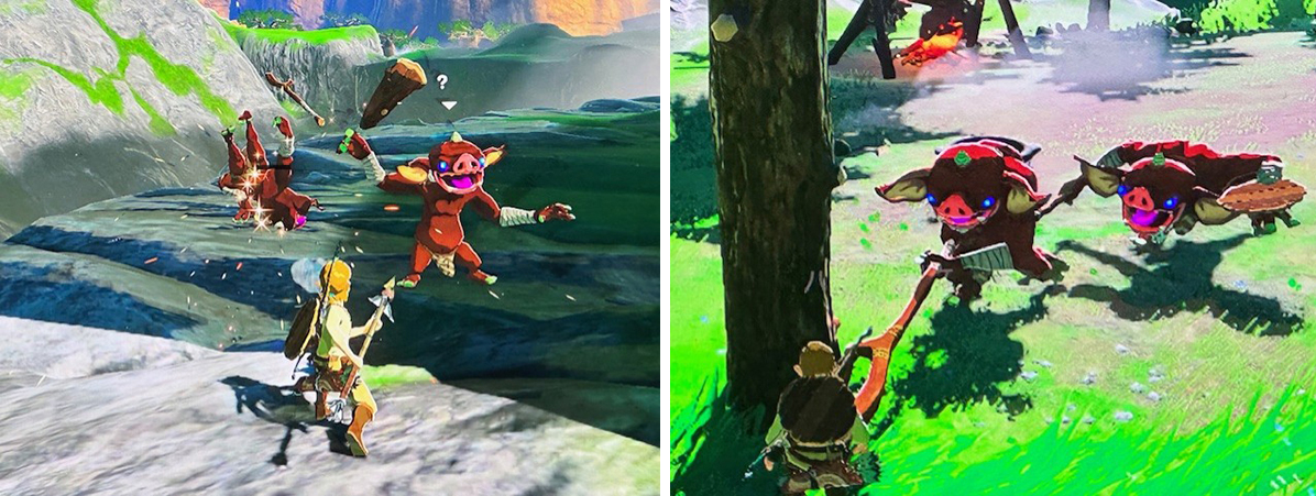 Figure 5. Bokoblins from The Legend of Zelda: Breath of the Wild.