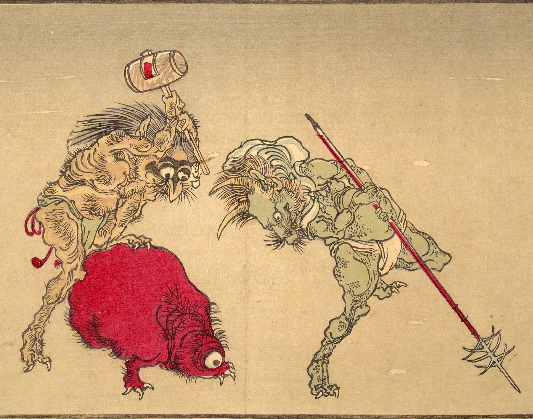 Kyōsai’s Pictures of One Hundred Demons.
