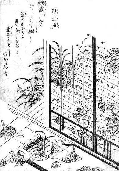 Toriyama Sekien’s illustration of the mokumokuren.