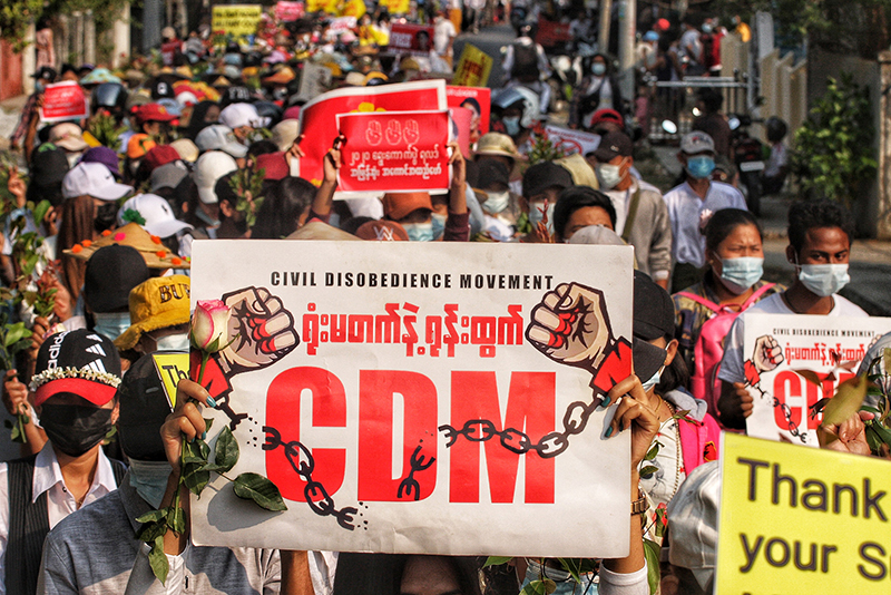 The Civil Disobedience Movement (CDM)