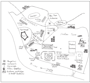 Map of South Asian Urban Model, Number Two