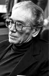 photo of an old man in glasses