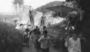 photo of a funeral procession